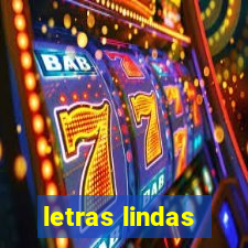 letras lindas